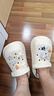 名创优品（MINISO）洞洞鞋男女夏季外穿凉鞋防滑厚底踩屎感包头凉拖鞋卡其色+海星 实拍图