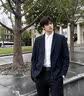 罗蒙外套男秋季商务男士翻领行政夹克上衣干部厅局风爸爸装i8藏青XL 实拍图