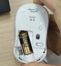 罗技（Logitech）M240 无线鼠标 蓝牙鼠标 办公鼠标 简约便携 白色 实拍图