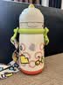 babycare儿童保温杯婴儿宝宝学饮杯吸管水杯水壶不锈钢450ml-新老款随机发 实拍图