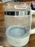 美的（Midea）0胶水全玻璃养生壶母婴调奶器烧水壶电热恒温水壶全自动一体煮茶器800W大功率1.5LMK-YS15B215 实拍图