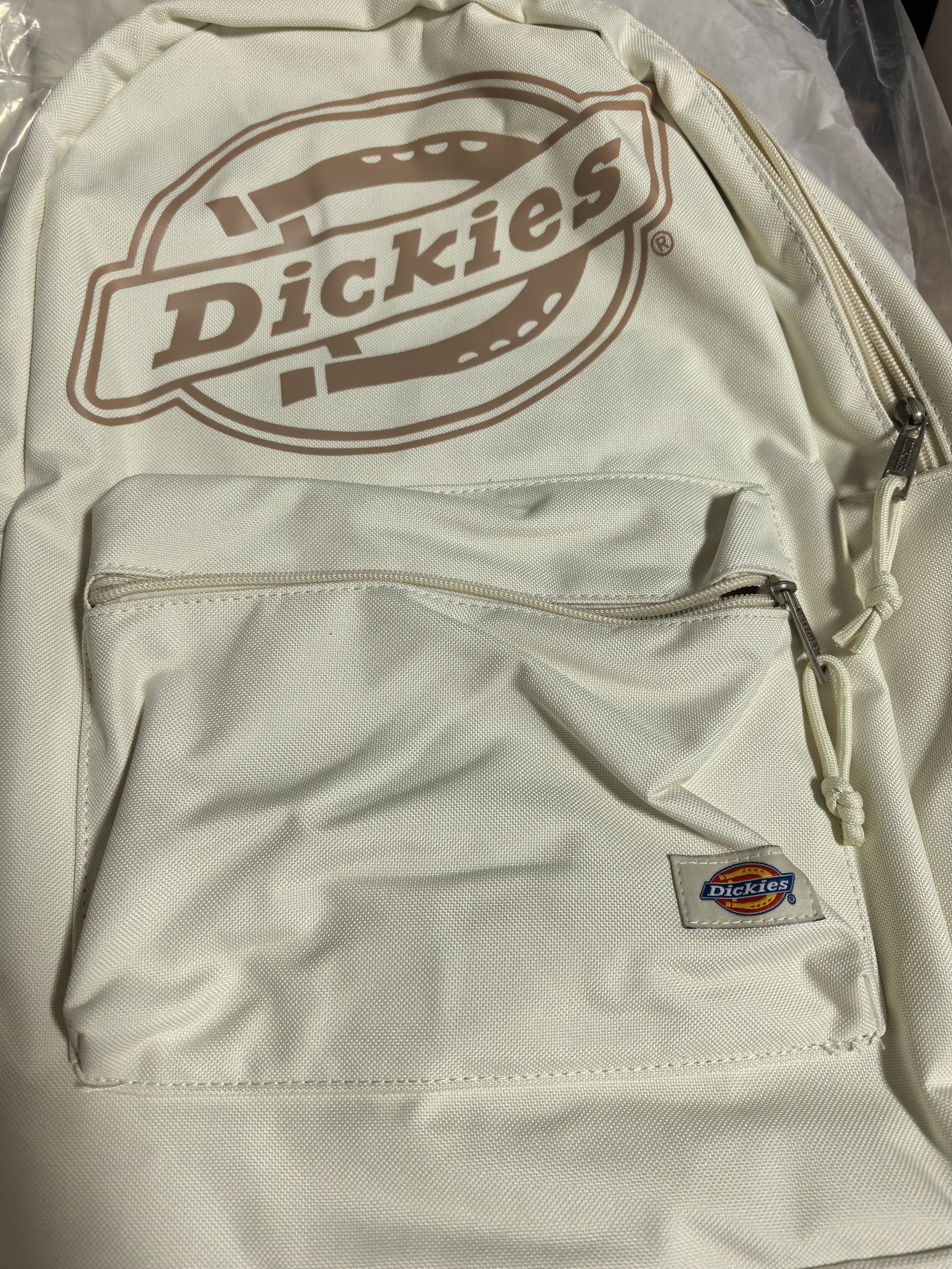 Dickies书包初高中学生校园大容量双肩包户外收纳旅行包休闲帆布包蓝色 实拍图