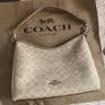 蔻驰（COACH）【品牌直供】奢侈品女包LAURELHOBO流浪包沙黄CV975生日礼物 实拍图