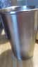 CLITON304不锈钢啤酒杯高颜值冷饮杯果汁杯家用大容量防摔杯单个装500ml 实拍图