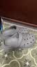 斯凯奇（Skechers）洞洞鞋男士软弹泡泡鞋软底包头凉鞋拖鞋防滑沙滩鞋 实拍图