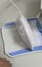 心连心电熨斗熨烫衣服专用熨斗不锈钢家用小型手持老式烫斗可调温1000W大功率 不锈钢底板【白色】 实拍图