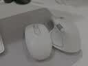罗技（Logitech）大师系列 MX Master 4 高性能无线蓝牙鼠标  办公鼠标 静音鼠标  升级款 浅灰 带无线接收器 实拍图