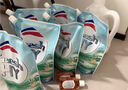 威露士清可新洗衣液柠檬香20.24斤（瓶2L+1L+袋1L*7+消毒液60ml*2）除螨 实拍图