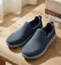 斯凯奇（Skechers）健步鞋男鞋秋冬季新款一脚蹬运动鞋休闲软底舒适布鞋 实拍图