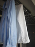京东京造【亚麻衬衫】男士衬衫防晒老钱风长袖衬衫2026夏季新品蓝色2XL 实拍图