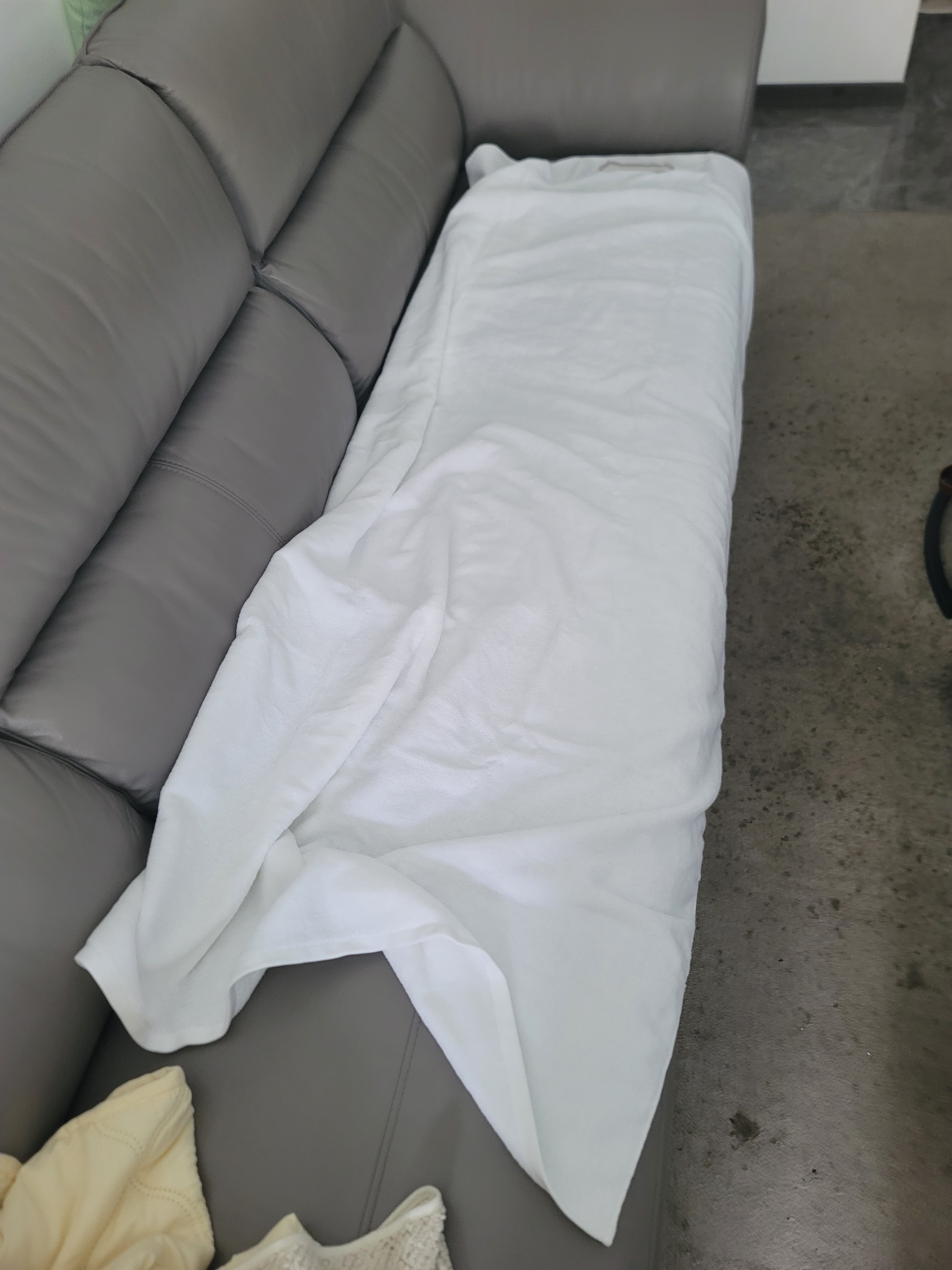 无印良品浴巾10A抗菌新疆全棉加大尺寸750g加厚100%纯棉五星级酒店大浴巾 实拍图