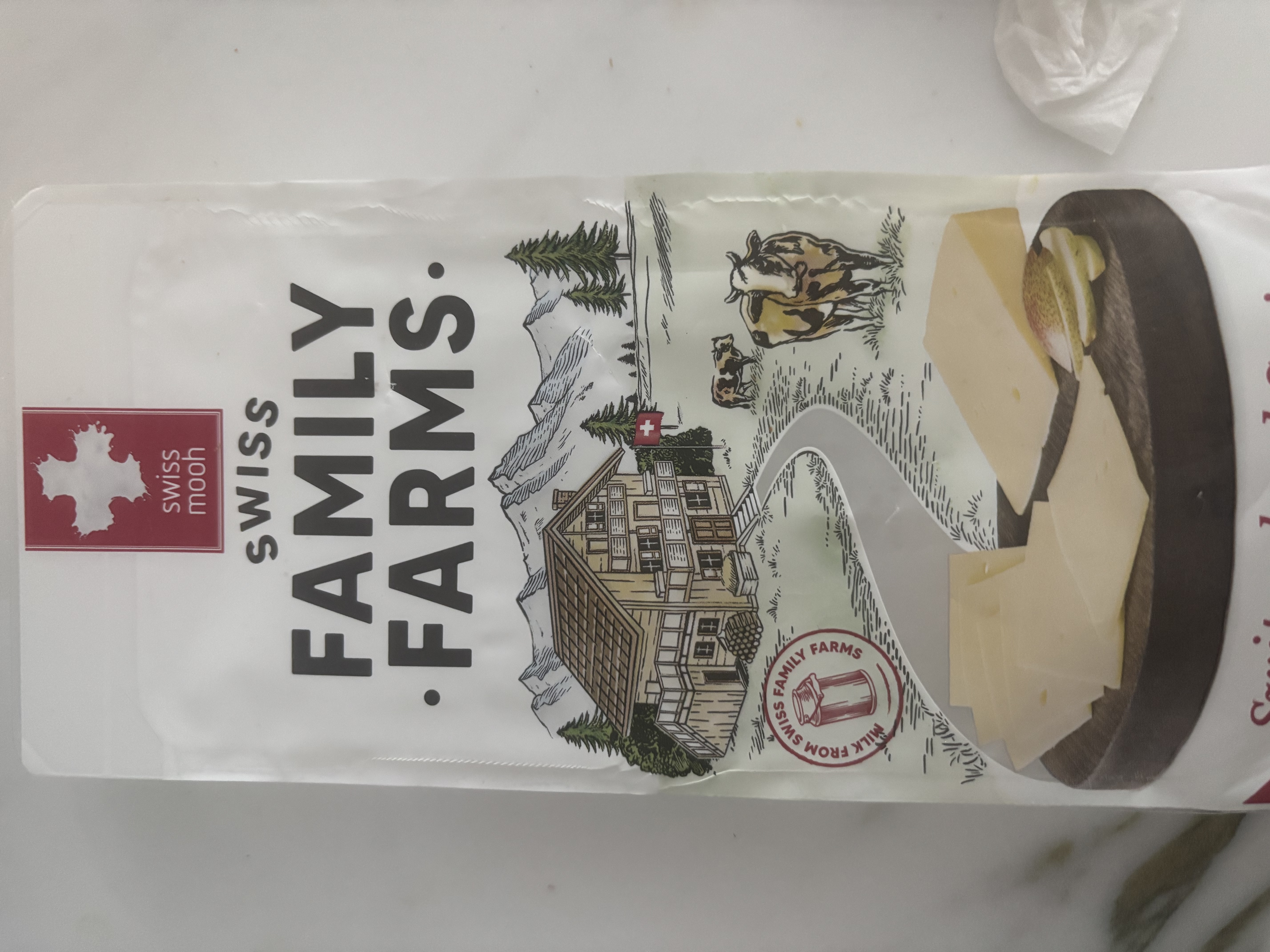瑞慕大孔奶酪片100g*4包装原制奶酪片芝士片烘焙即食早餐可用 实拍图