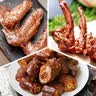 周黑鸭 锁鲜4盒装 鸭脖135g锁骨150g*2鸭翅125g 即食卤味 实拍图