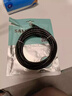 山泽六类屏蔽网线 5米千兆宽带连接线 CAT6类工程家用电脑网络线8芯双绞抗干扰成品跳线 黑色SF6050 实拍图
