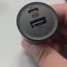 小米（MI）车载充电器【新SU7适配】超级快充版1A1C 100W大功率适用于小米15小米17YU7GT 实拍图