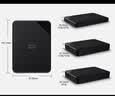 西部数据（WD）移动硬盘2TB USB3.0 easystore系列 2.5英寸 机械硬盘 笔记本电脑外接 外置备份 大容量家庭存储 实拍图