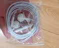 纽曼（Newmine） XL10线控音乐手机耳机半入耳式有线耳机耳麦3.5mm接口 电脑笔记本手机适配 白色 实拍图