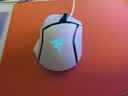 雷蛇（Razer）巴塞利斯蛇V3专业版 35K 无线鼠标 人体工学设计 RGB幻彩灯效 吃鸡/LOL/CS GO游戏 白色 实拍图