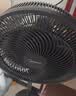 美的（Midea）【超级单品】七叶轻音立式电风扇家用柔风落地扇台式桌面小型风扇大风量节能摇头宿舍电扇 SAF30AB 实拍图