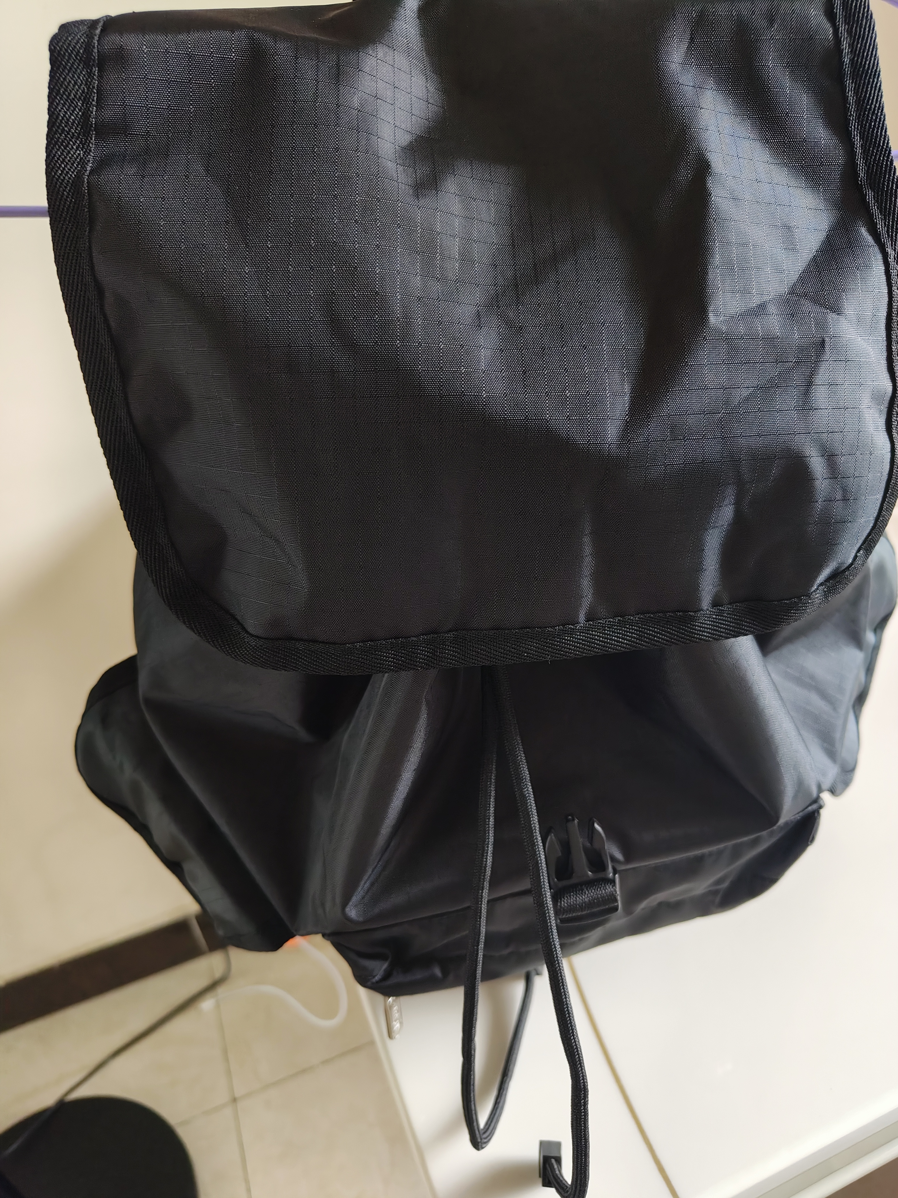 LeSportsac乐播诗新款包包女包休闲旅行双肩包大容量通勤背包生日礼物 黑色2 实拍图