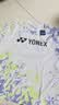 尤尼克斯（YONEX）羽毛球服比赛训练吸汗速干跑步健身运动短袖T恤115145TCR白XO 实拍图