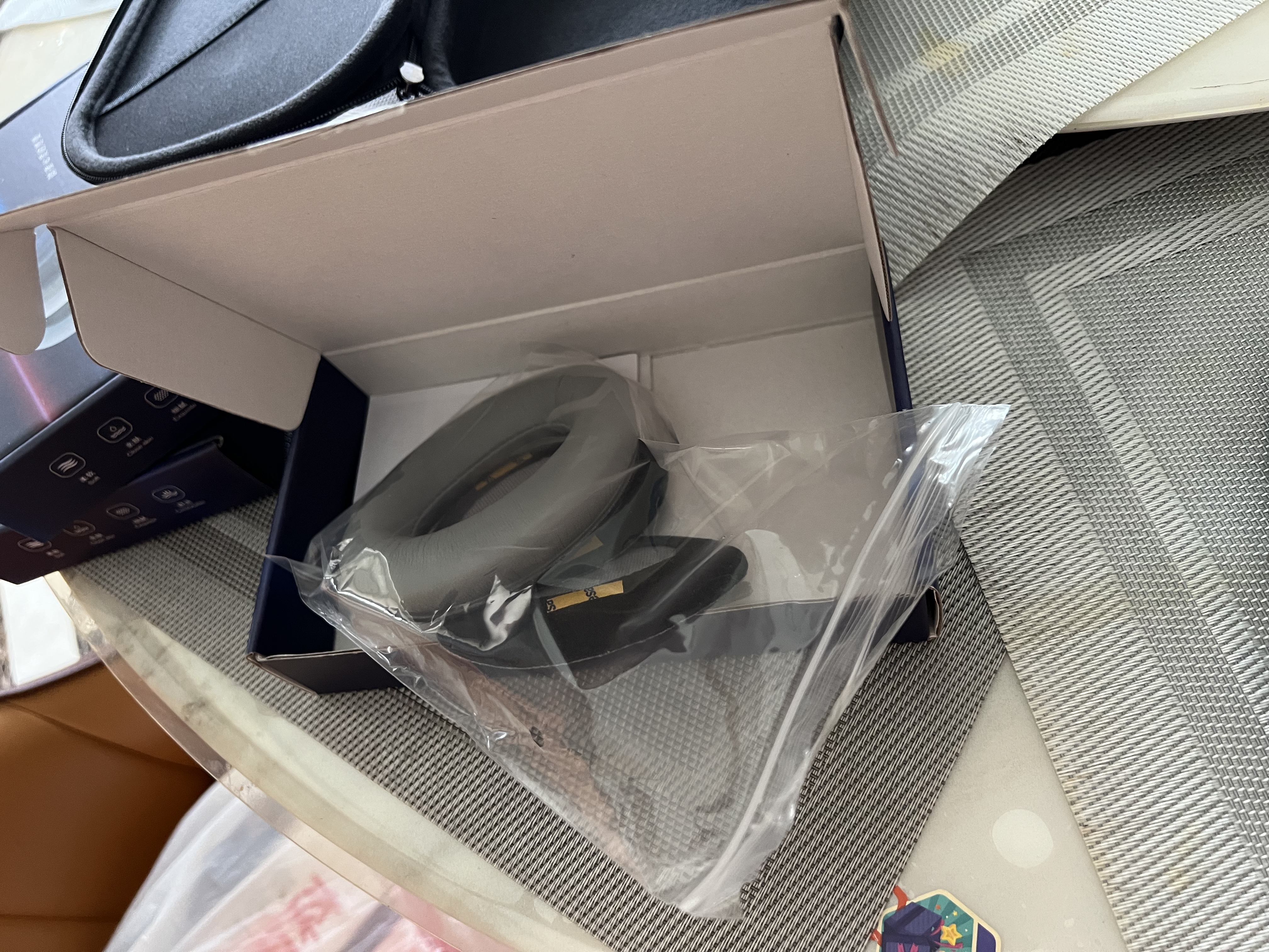GESONGZHE【顺丰发货】适用原装博士BOSE QC35二代耳罩QC25/15耳机套QC45海绵套保护套QC Ultra耳套 QC35 小羊皮 灰色耳套+灰色垫片 实拍图