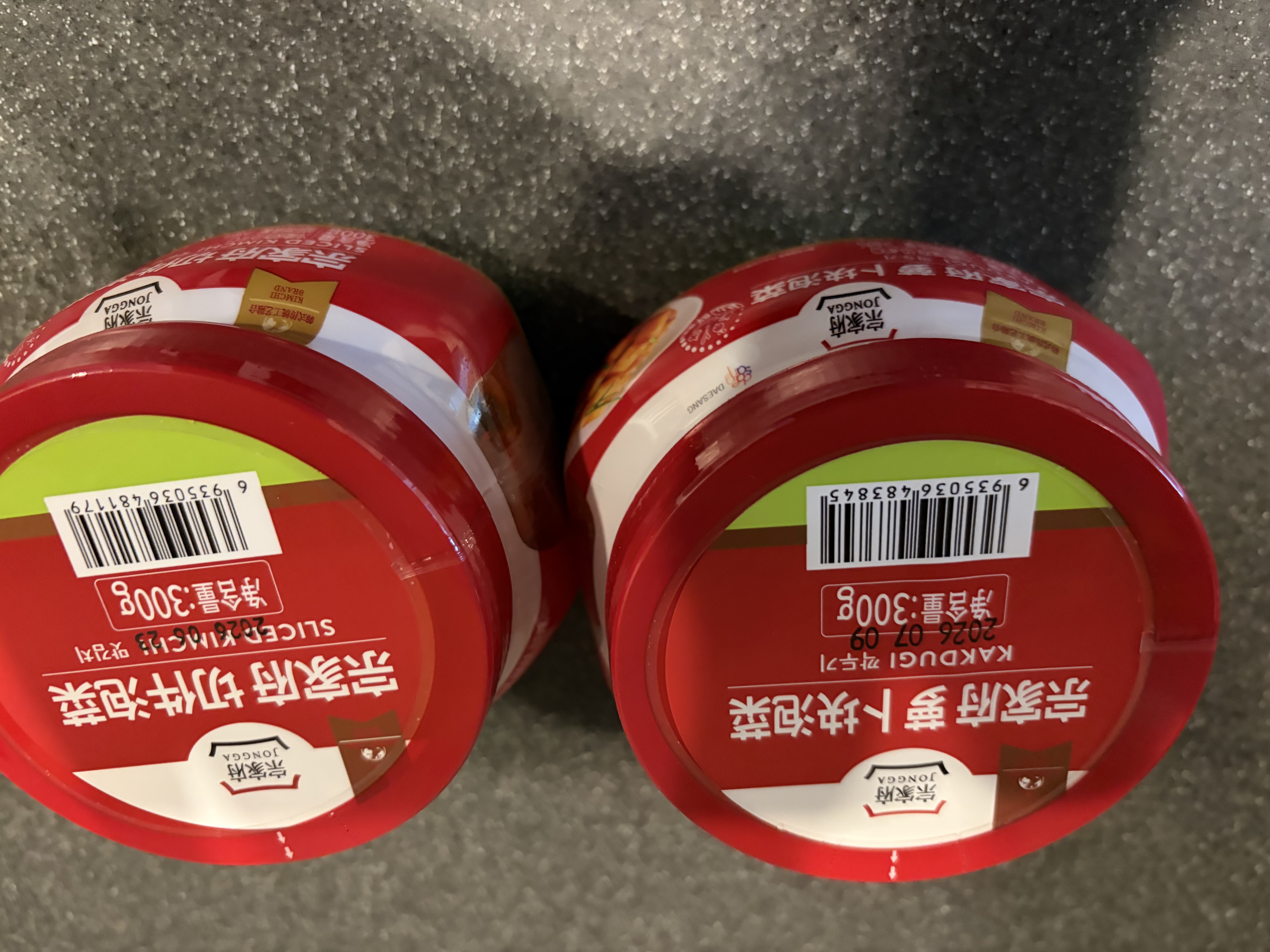 清净园宗家府切件泡菜 300g罐装韩国泡菜辣白菜酱菜咸菜 实拍图