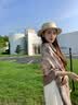 CRANTA KOMEIA围巾女长披肩2026新款围脖女空调保暖生日礼物送女生女友 青鸟蓝 高级感送老婆女朋友实用高档 实拍图