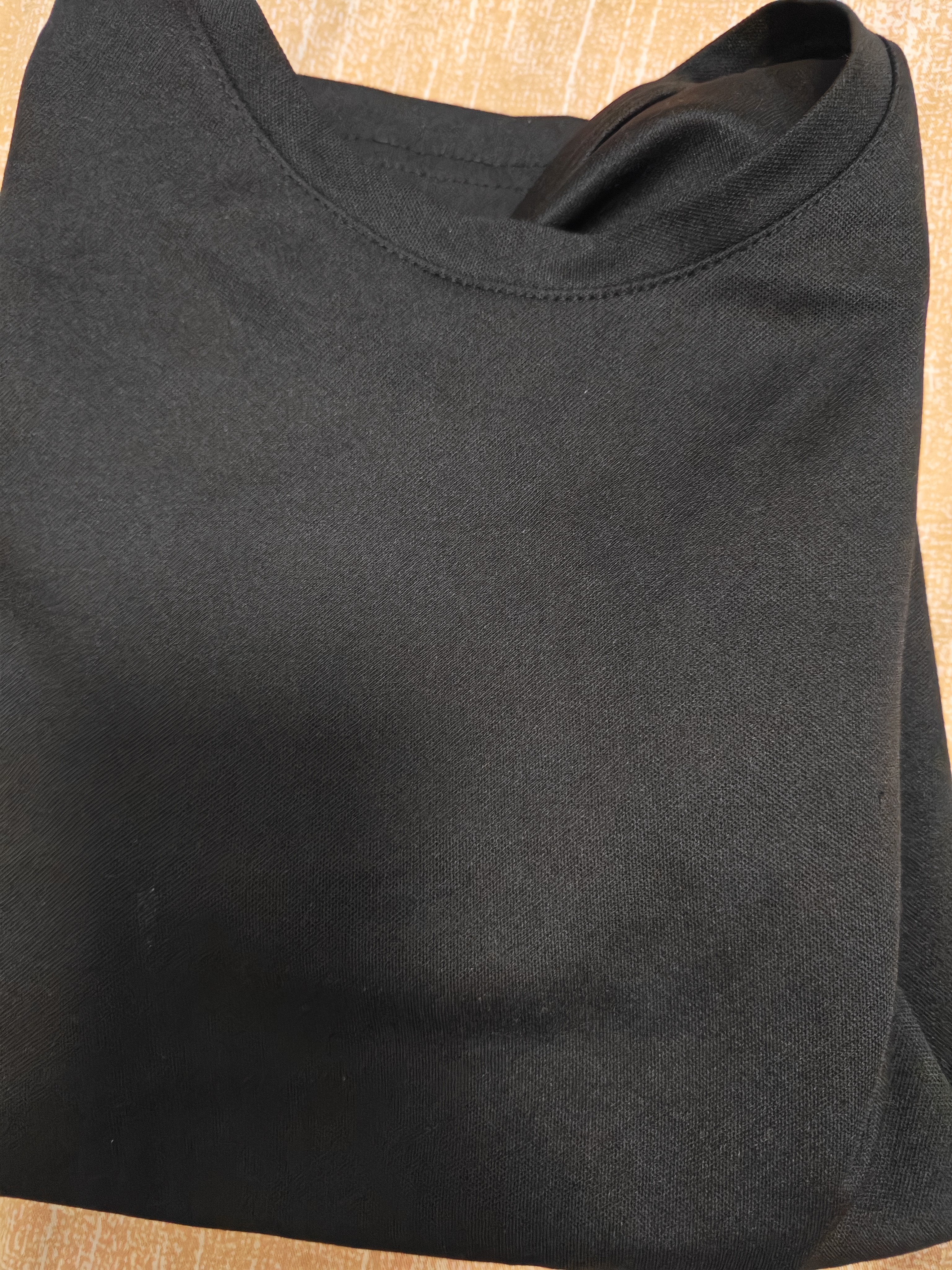 杰克·琼斯（JACK&JONES）26年男装新款【凉感】短袖T恤男士简约纯色透气打底耐洗半袖 E43纯黑色 常规 3XL （195） 实拍图