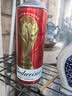 百威【梅西同款】经典啤酒【世界杯联名款】红百1L*6桶 新品中秋送礼 实拍图