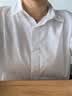 优衣库全棉衬衫/长袖女装衬衣休闲通勤外套新款482828 491294 482828/00白色 XL 实拍图