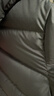 保姆鹅 【风墙】儿童羽绒服宝宝中长款护脸厚款外套保暖童装[NG2664] 炭黑 120 实拍图