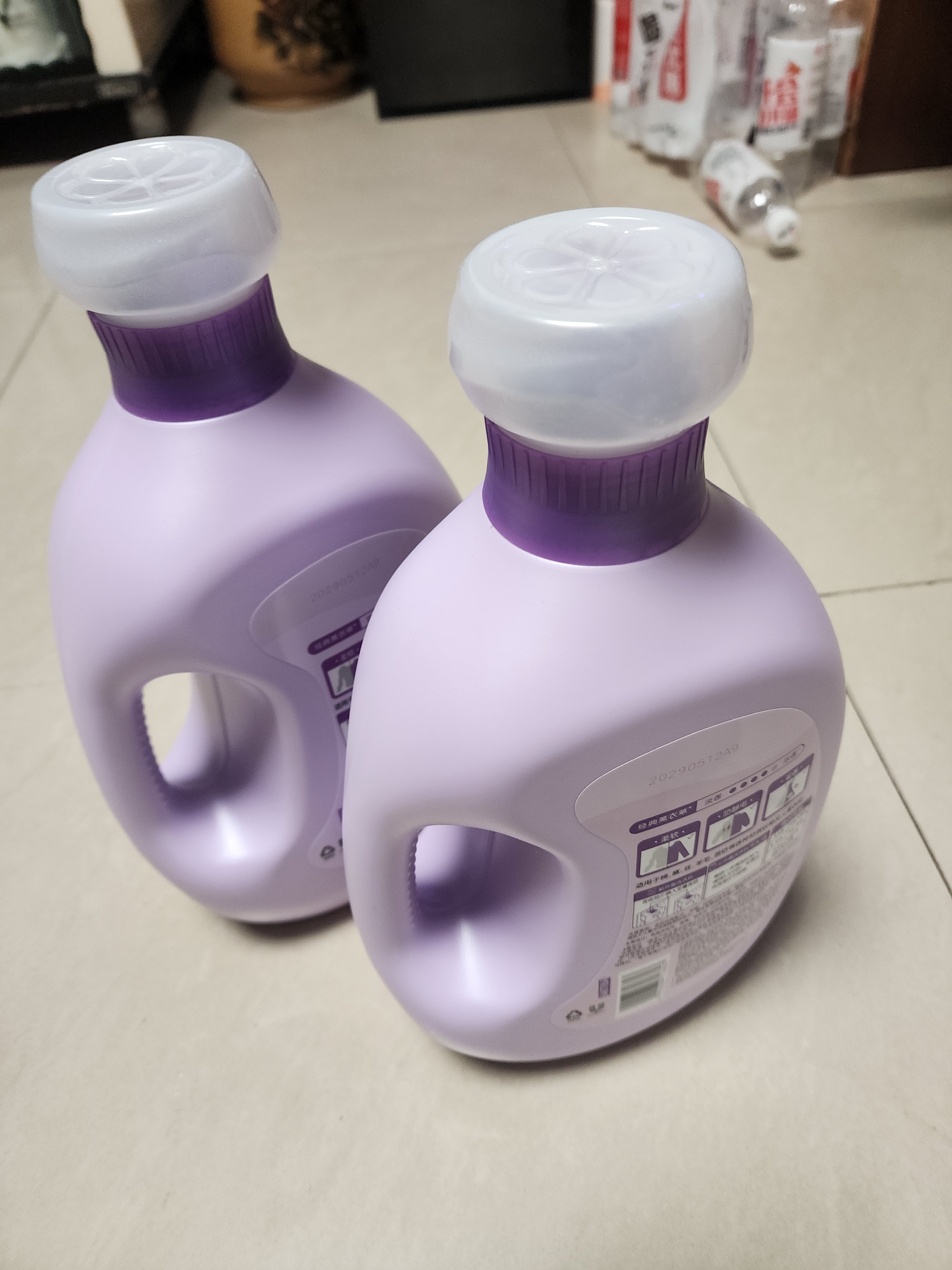 金纺自营衣物调香大师香氛香水柔顺剂薰衣草10斤除味防静电留香除湿味 实拍图