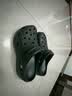卡骆驰（crocs）经典云朵Clog女沙滩洞洞鞋凉拖鞋206750 黑色  36  实拍图