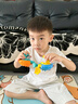 COOKSS太空飞碟按压玩具儿童工程车惯性滑行推土挖掘机1-3岁婴幼儿礼物 实拍图