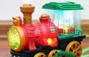 马丁兄弟电动火车头玩具儿童蒸汽小火车万向轮喷雾火车头模型 生日礼物 实拍图