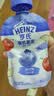 亨氏（Heinz）蓝莓苹果有机果泥72g婴幼儿无添加宝宝儿童辅零食佐餐辅食泥6月+ 实拍图