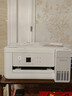 爱普生（EPSON）【6代新品】L4356墨仓式彩色无线AI学习打印机一体机家用/办公  L4266升级版(自动双面 液晶屏 白) 实拍图