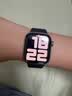 Apple/苹果 Watch S11 智能手表GPS款42毫米深空灰色铝金属表壳黑色运动型表带M/L MEUH4CH/B 实拍图