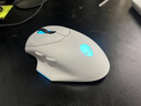 外星人（Alienware）AW620M游戏鼠标 右手型人体工学双模2.4g无线办公电竞宏鼠标 RGB灯效 磁力回弹 节日礼物 白色 实拍图