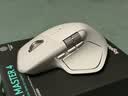 罗技（Logitech）大师系列 MX Master 4 高性能无线蓝牙鼠标  办公鼠标 静音鼠标  升级款 浅灰 带无线接收器 实拍图