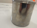 onlycook316L口杯水杯 儿童水杯早餐牛奶杯 婴幼儿饮水杯 带盖熊猫350ml 实拍图