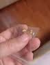 周六福海星足金999黄金耳钉女耳饰生日礼物计价AA096005 约0.76g 实拍图