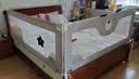 丸丫K2婴儿床围栏宝宝防摔防护栏挡板床护栏免打钉三面1.8+2+2+床头杆 实拍图