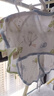 十月结晶婴儿半背衣新生儿衣服宝宝纯棉网眼短袖上衣夏季薄款A类0-3月 实拍图