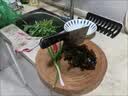 圆形松木砧板商用酒店实木剁骨菜墩家用抗菌切菜板防霉砍骨头案板 直径33cm*厚度5cm带手提 实拍图