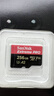 闪迪（SanDisk）256GB TF（MicroSD）内存卡 A2 4K V30 U3 C10 至尊超极速移动存储卡 读速200MB/s 写速140MB/s 实拍图