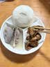 licheers分格蒸盘陶瓷三分格电饭锅圆形蒸盘婴儿宝宝辅食一锅出蒸碗 实拍图