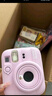 INSTAX富士instax立拍立得 一次成像相机 miniSE（mini7+升级款）蓝色 实拍图