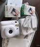 富士（FUJIFILM）instax  mini12 一次成像 立拍立得相机 mini12 茉莉白 套餐九（官方标配+相机包+相册+白边相纸40张） 实拍图